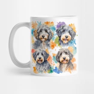 Aussiedoodle Watercolor Mug